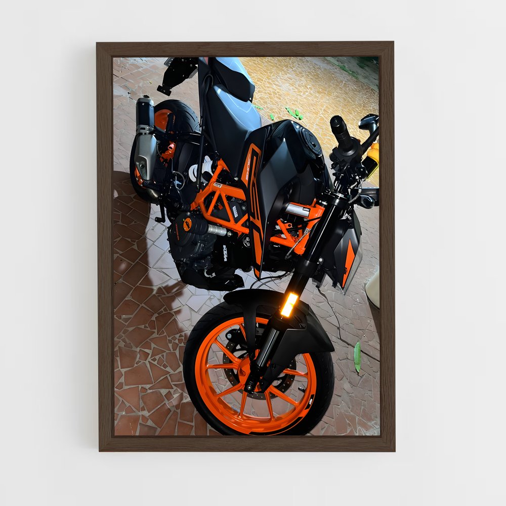 Poster Ride with the Duke – affiche KTM Moto (vue 5)